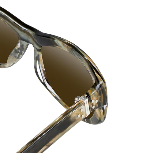 Ann Demeulemeester Ladies Sunglasses Cat Eye Tortoise Shell and Brown