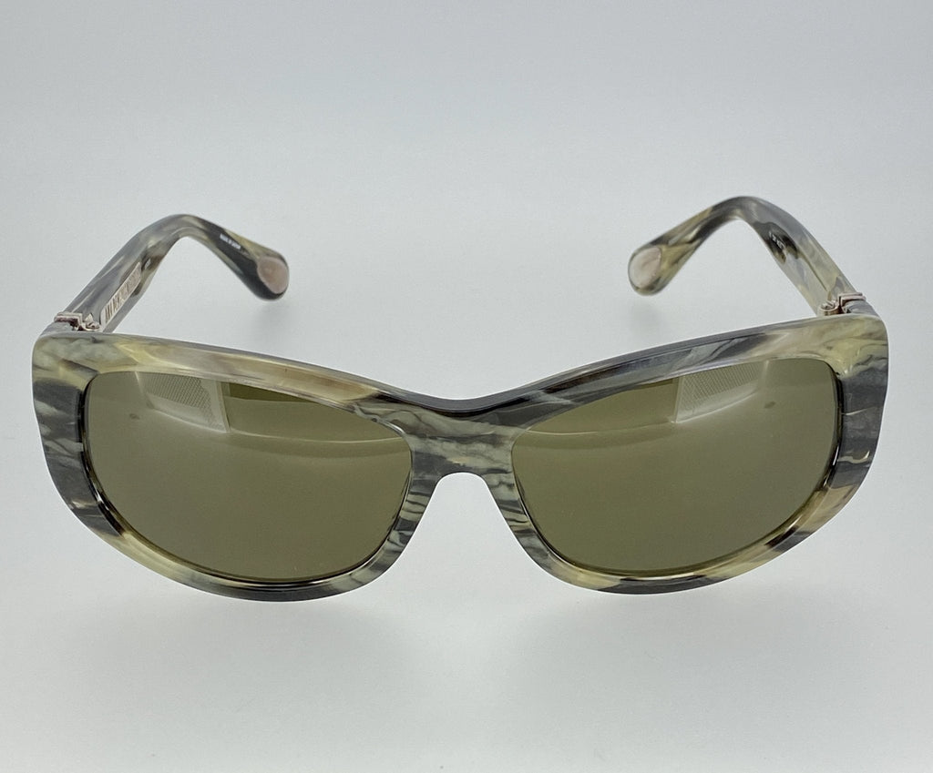 Ann Demeulemeester Ladies Sunglasses Cat Eye Tortoise Shell and Brown