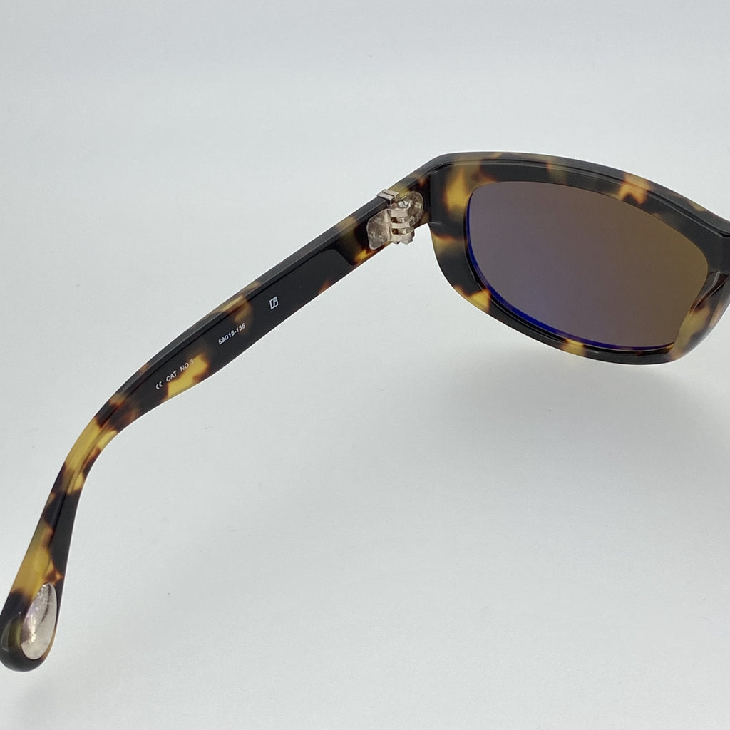 Ann Demeulemeester Ladies Sunglasses Cat Eye Tortoise Shell and Brown