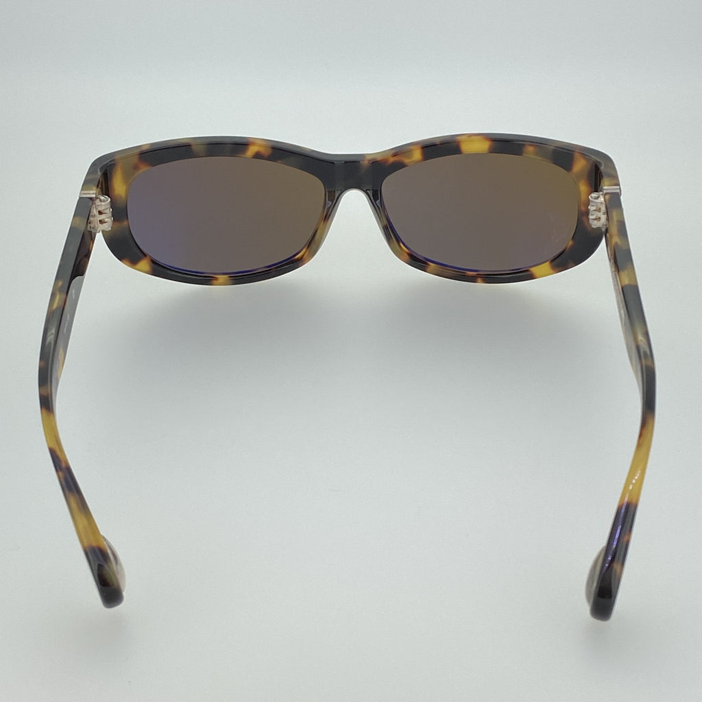 Ann Demeulemeester Ladies Sunglasses Cat Eye Tortoise Shell and Brown