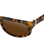 Ann Demeulemeester Ladies Sunglasses Cat Eye Tortoise Shell and Brown