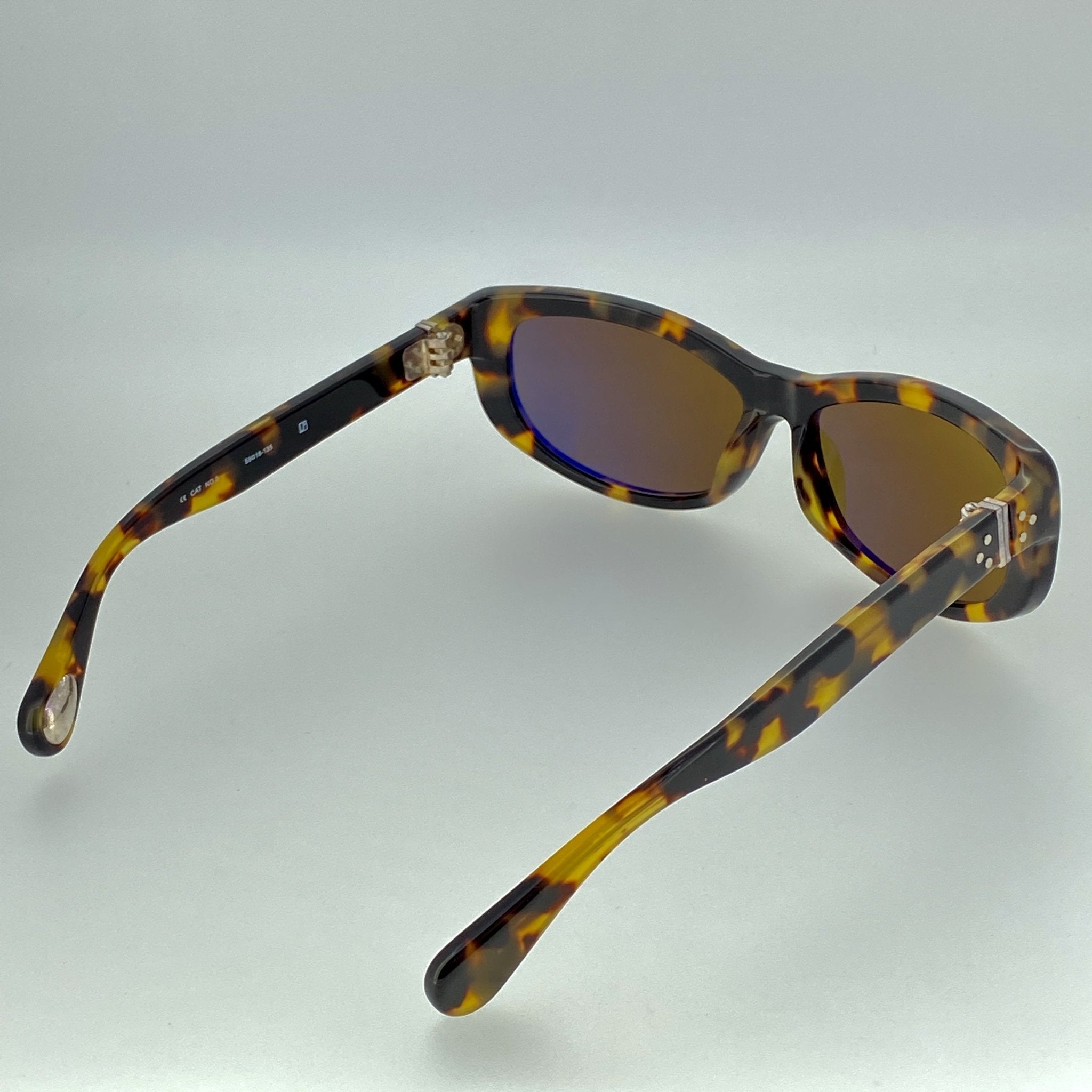 Ann Demeulemeester Ladies Sunglasses Cat Eye Tortoise Shell and Brown