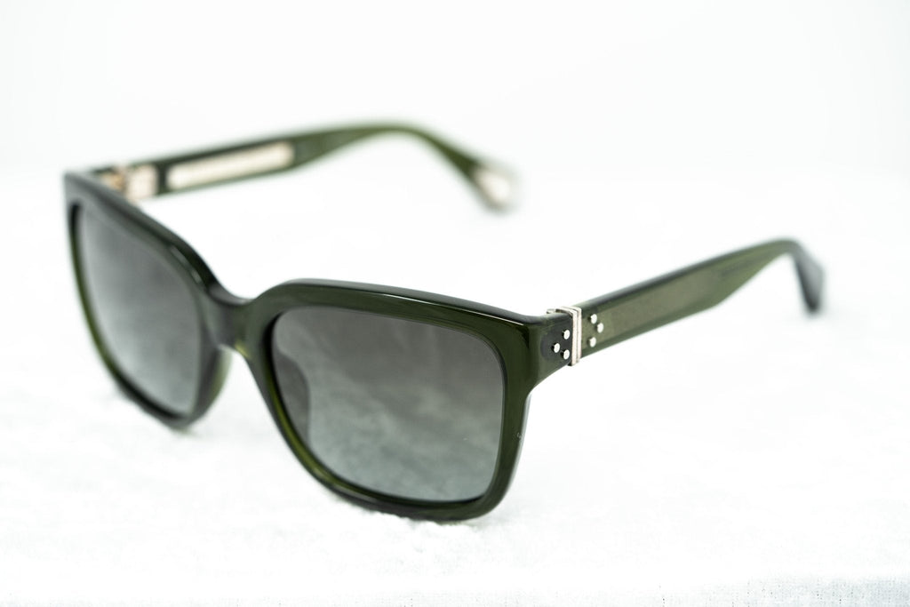 Ann Demeulemeester Sunglasses D-Frame Green