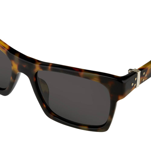 Ann Demeulemeester Sunglasses D-Frame Tortoise and Grey