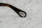 Ann Demeulemeester Sunglasses Flat Top Amber Tortoise Shell and Brown