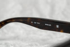 Ann Demeulemeester Sunglasses Flat Top Amber Tortoise Shell and Brown