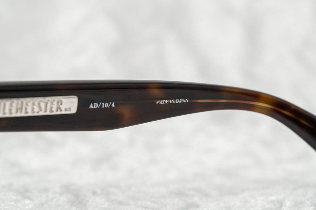 Ann Demeulemeester Sunglasses Flat Top Amber Tortoise Shell and Brown