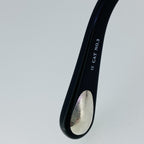Ann Demeulemeester Sunglasses Flat Top Black and Grey