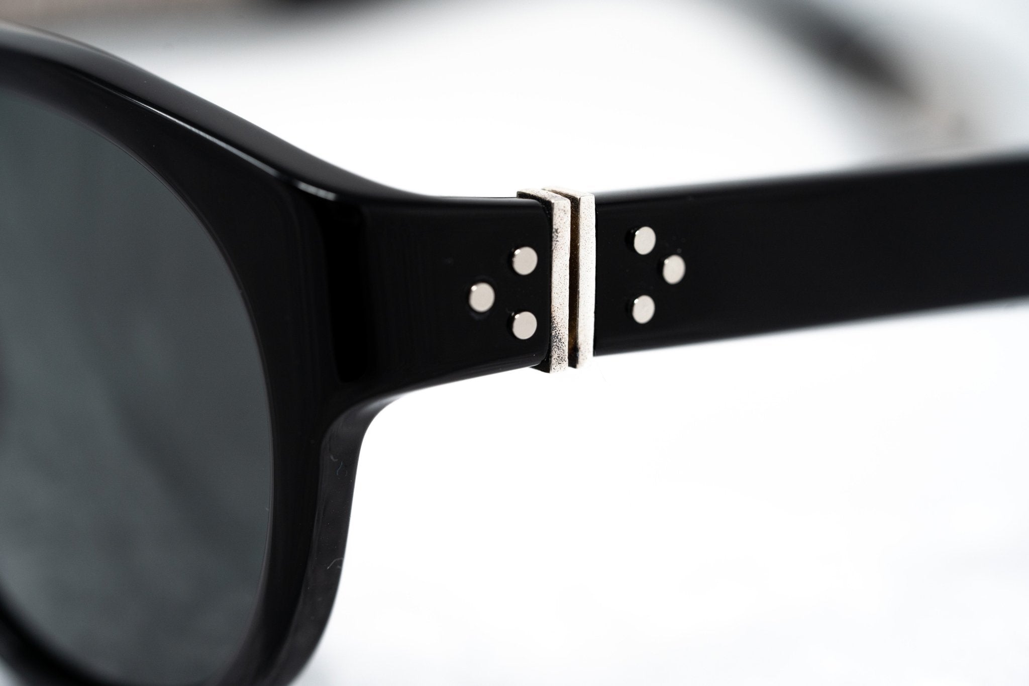 Ann Demeulemeester Sunglasses Flat Top Black and Grey Gradient