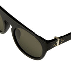 Ann Demeulemeester Sunglasses Flat Top Black and Grey Gradient