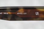 Ann Demeulemeester Sunglasses Flat Top Black and Brown