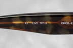 Ann Demeulemeester Sunglasses Flat Top Black and Brown