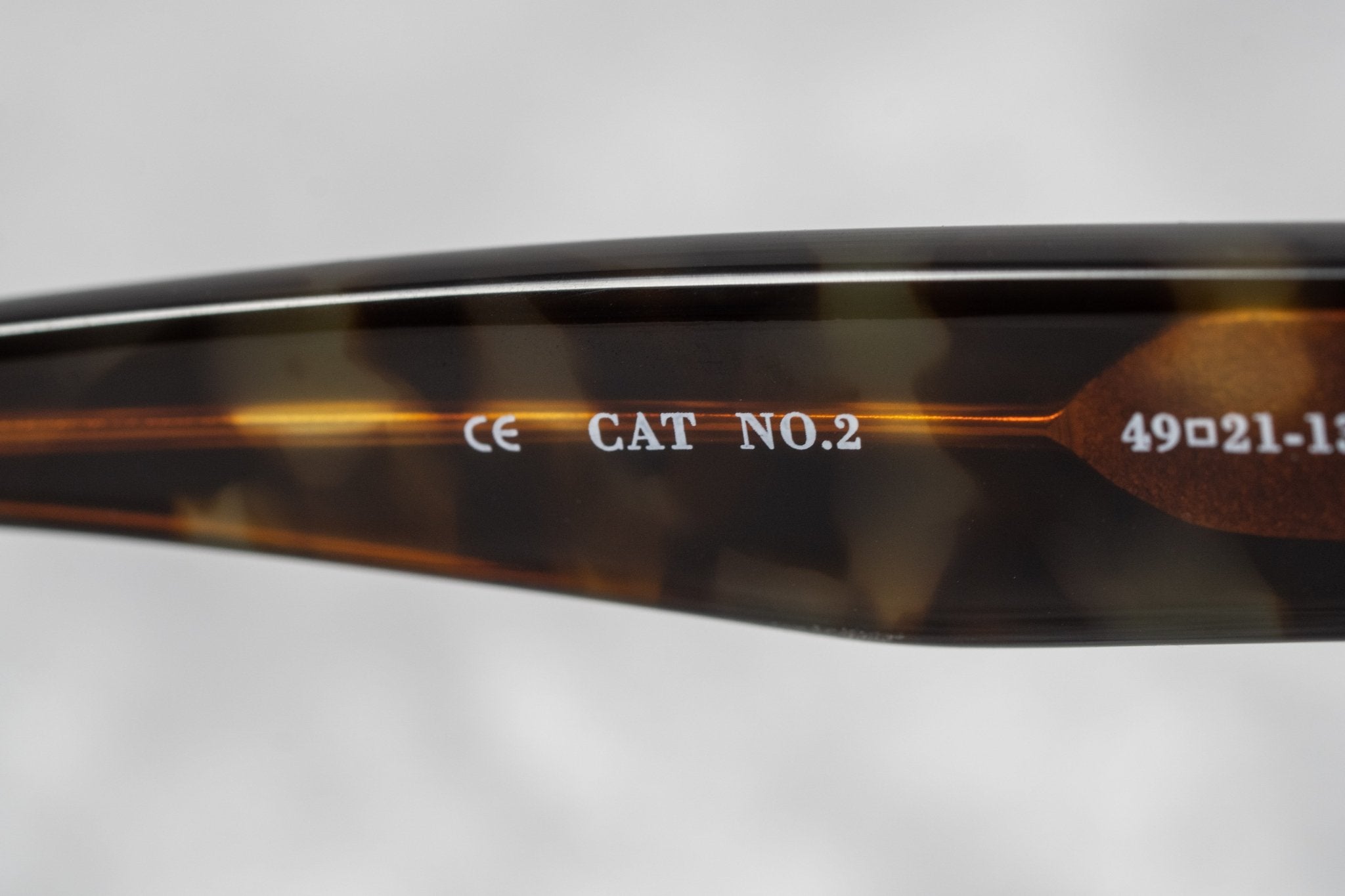 Ann Demeulemeester Sunglasses Flat Top Black and Brown