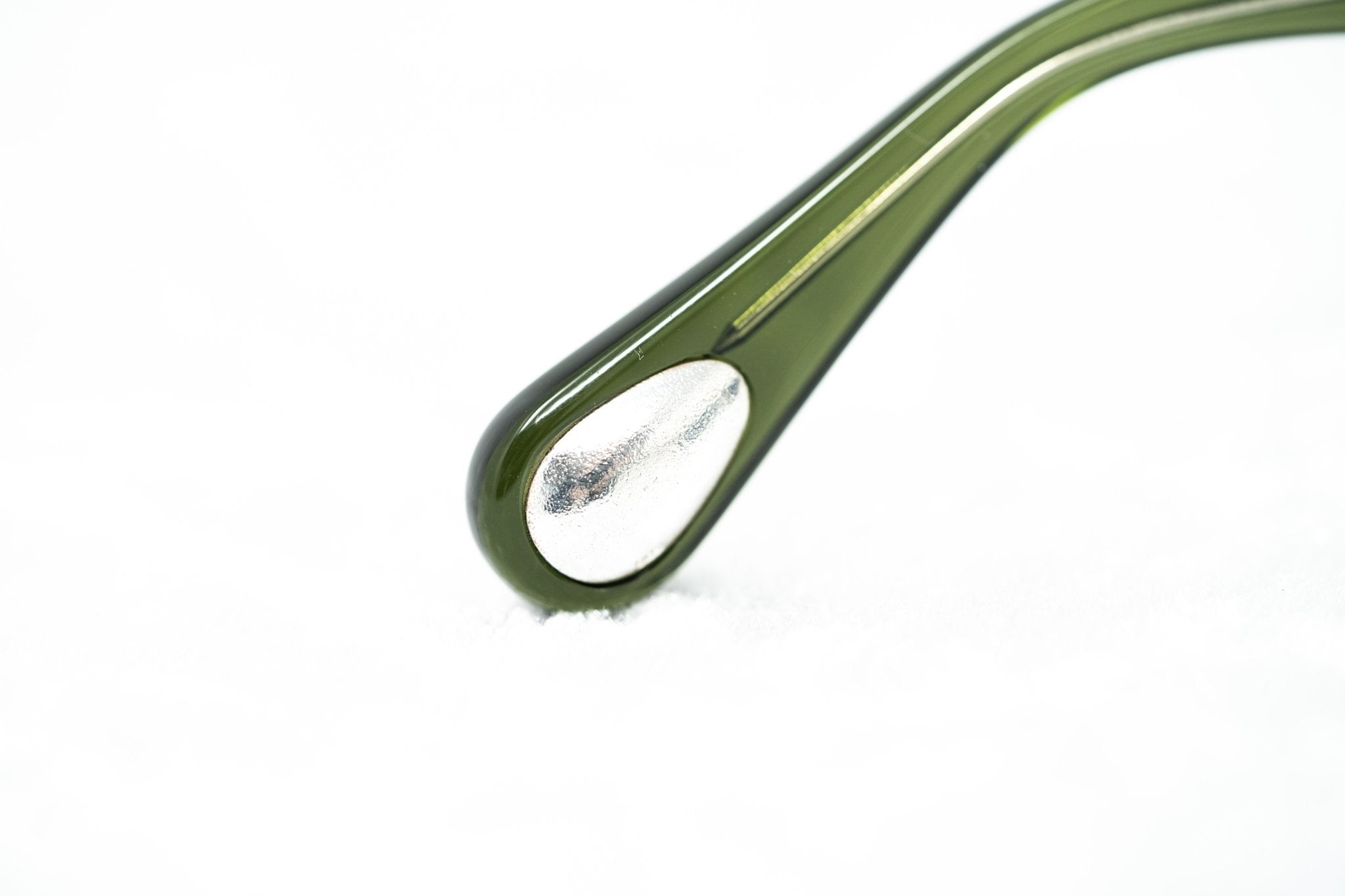 Ann Demeulemeester Sunglasses Flat Top Green and Green Graduated