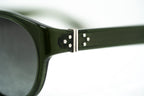 Ann Demeulemeester Sunglasses Flat Top Green and Green Graduated