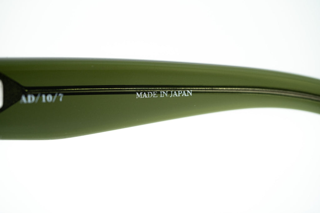 Ann Demeulemeester Sunglasses Flat Top Green and Green Graduated