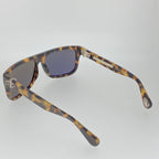 Ann Demeulemeester Men's Sunglasses Flat Top Tortoise and Grey