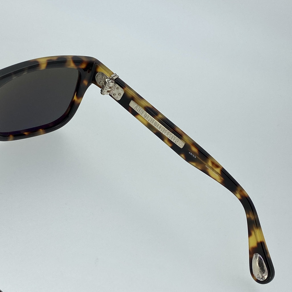 Ann Demeulemeester Men's Sunglasses Flat Top Tortoise and Grey