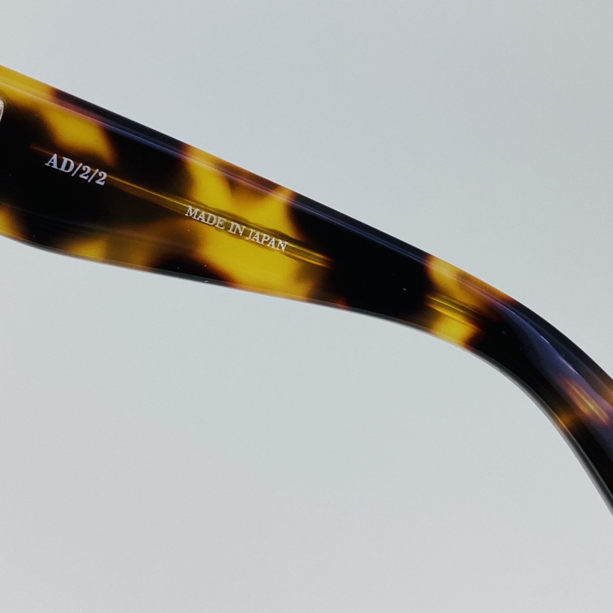 Ann Demeulemeester Men's Sunglasses Flat Top Tortoise and Grey