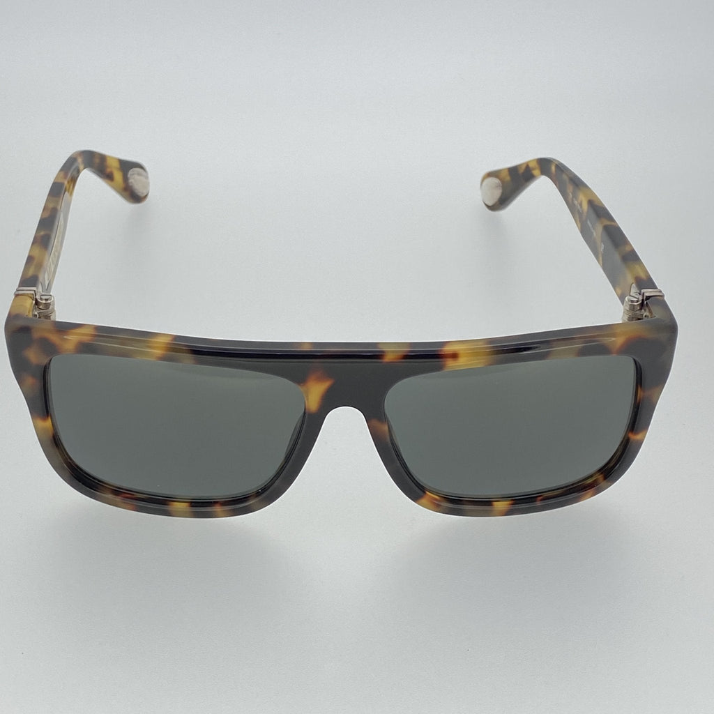 Ann Demeulemeester Men's Sunglasses Flat Top Tortoise and Grey