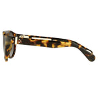 Ann Demeulemeester Men's Sunglasses Flat Top Tortoise Shell and Grey