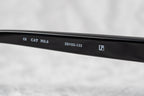 Ann Demeulemeester Ladies Sunglasses Oval Black and Grey