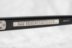 Ann Demeulemeester Ladies Sunglasses Oval Black and Grey