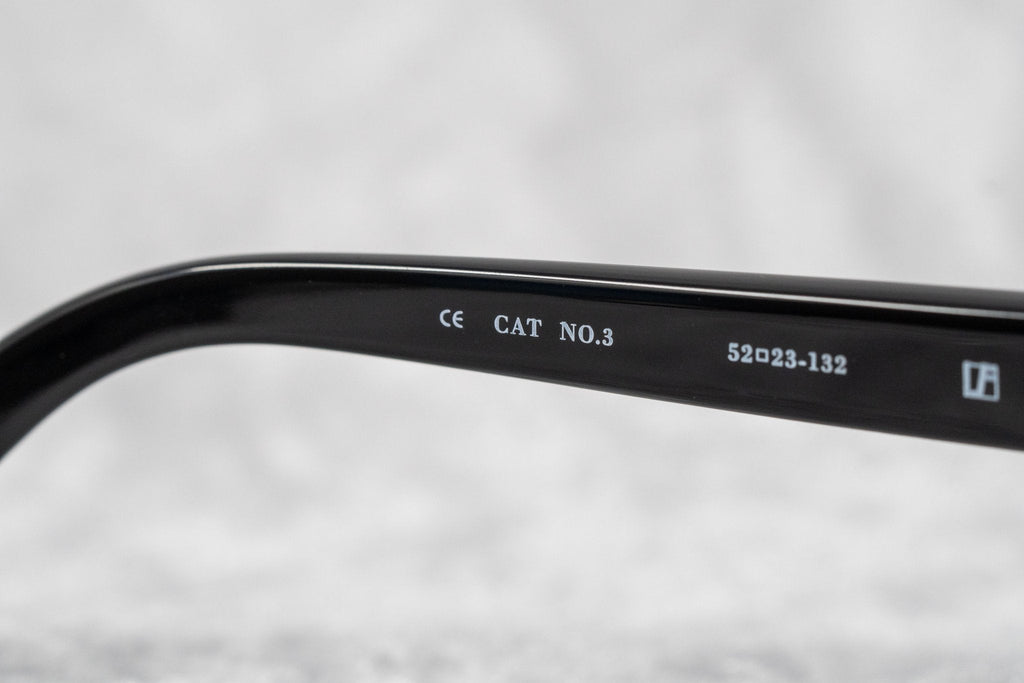 Ann Demeulemeester Ladies Sunglasses Oval Black and Grey