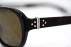 Ann Demeulemeester Sunglasses Oval Tortoise Shell and Brown