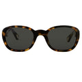 Ann Demeulemeester Ladies Sunglasses Oval Tortoise Shell and Grey
