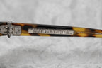 Ann Demeulemeester Ladies Sunglasses Oval Tortoise Shell and Grey