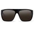 Ann Demeulemeester Sunglasses Oversized Black with Silver Tips and Grey