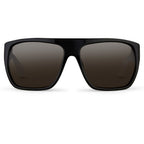 Ann Demeulemeester Sunglasses Oversized Black with Silver Tips and Grey