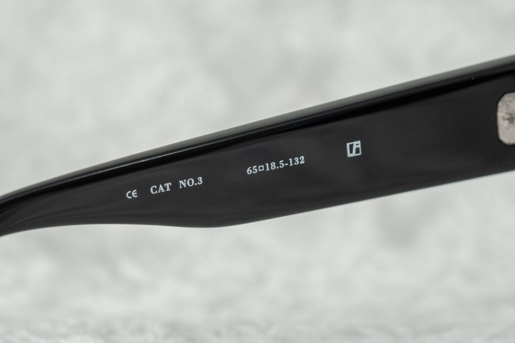 Ann Demeulemeester Ladies Sunglasses Oversized Black and Grey