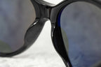 Ann Demeulemeester Ladies Sunglasses Oversized Black and Grey