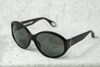 Ann Demeulemeester Ladies Sunglasses Oversized Black and Grey
