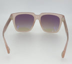 Ann Demeulemeester Sunglasses Oversized Blush Pink and Brown