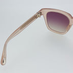 Ann Demeulemeester Sunglasses Oversized Blush Pink and Brown