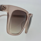 Ann Demeulemeester Sunglasses Oversized Blush Pink and Brown