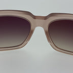Ann Demeulemeester Sunglasses Oversized Blush Pink and Brown