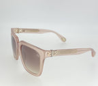 Ann Demeulemeester Sunglasses Oversized Blush Pink and Brown