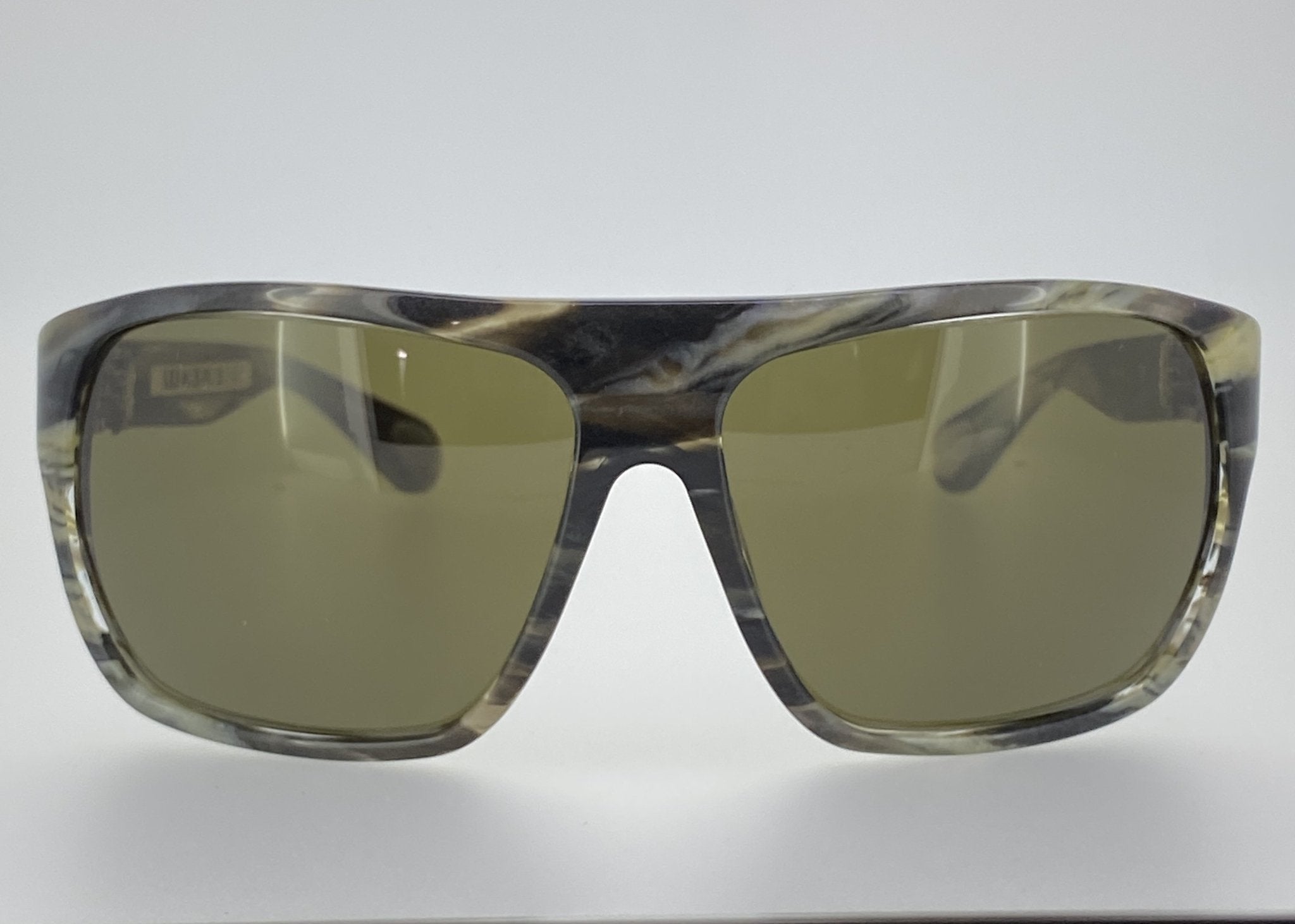 Ann Demeulemeester Men's Sunglasses Oversized Brown and Green