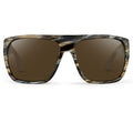Ann Demeulemeester Men's Sunglasses Oversized Brown and Green