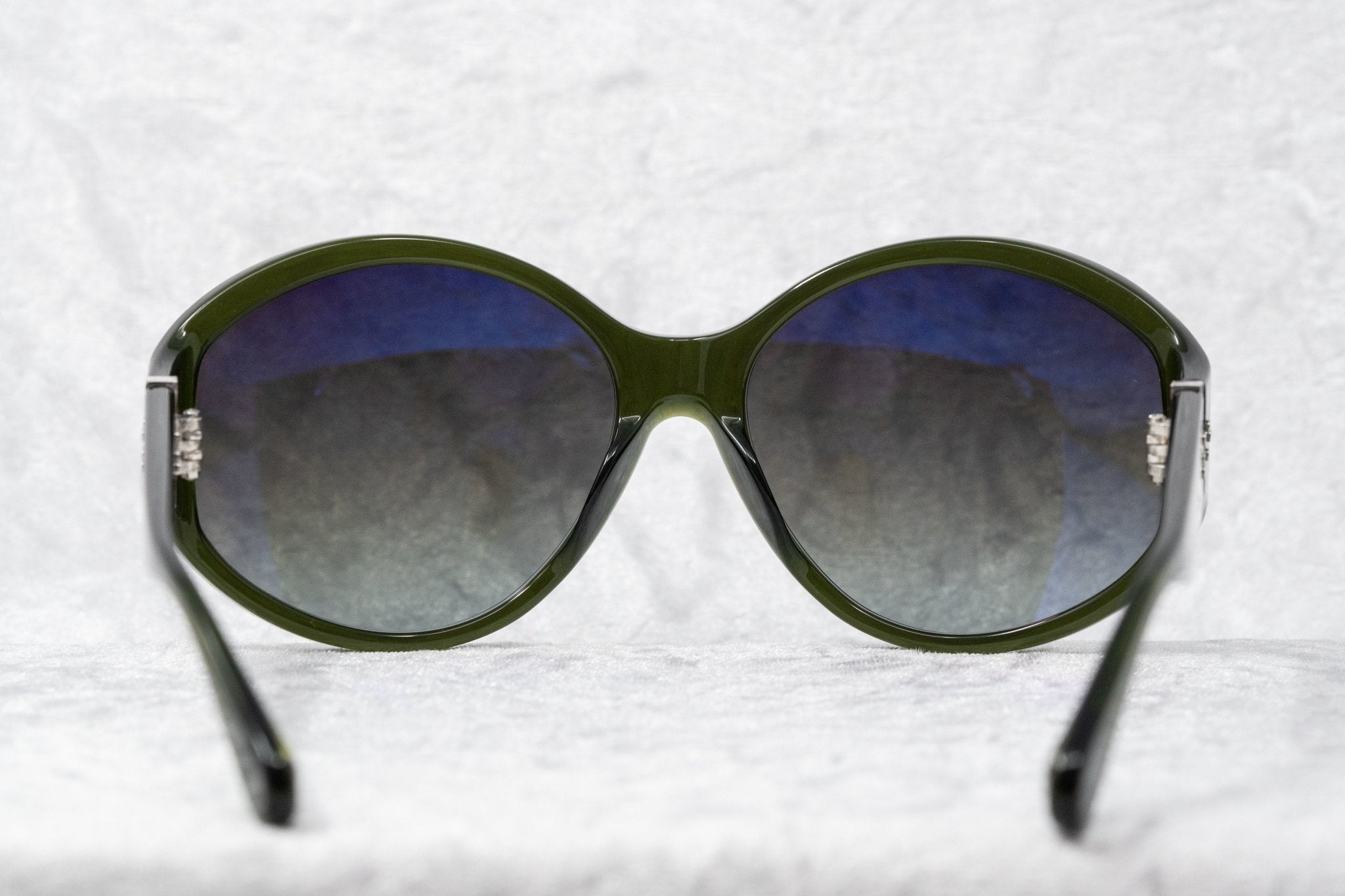 Ann Demeulemeester Ladies Sunglasses Oversized Green