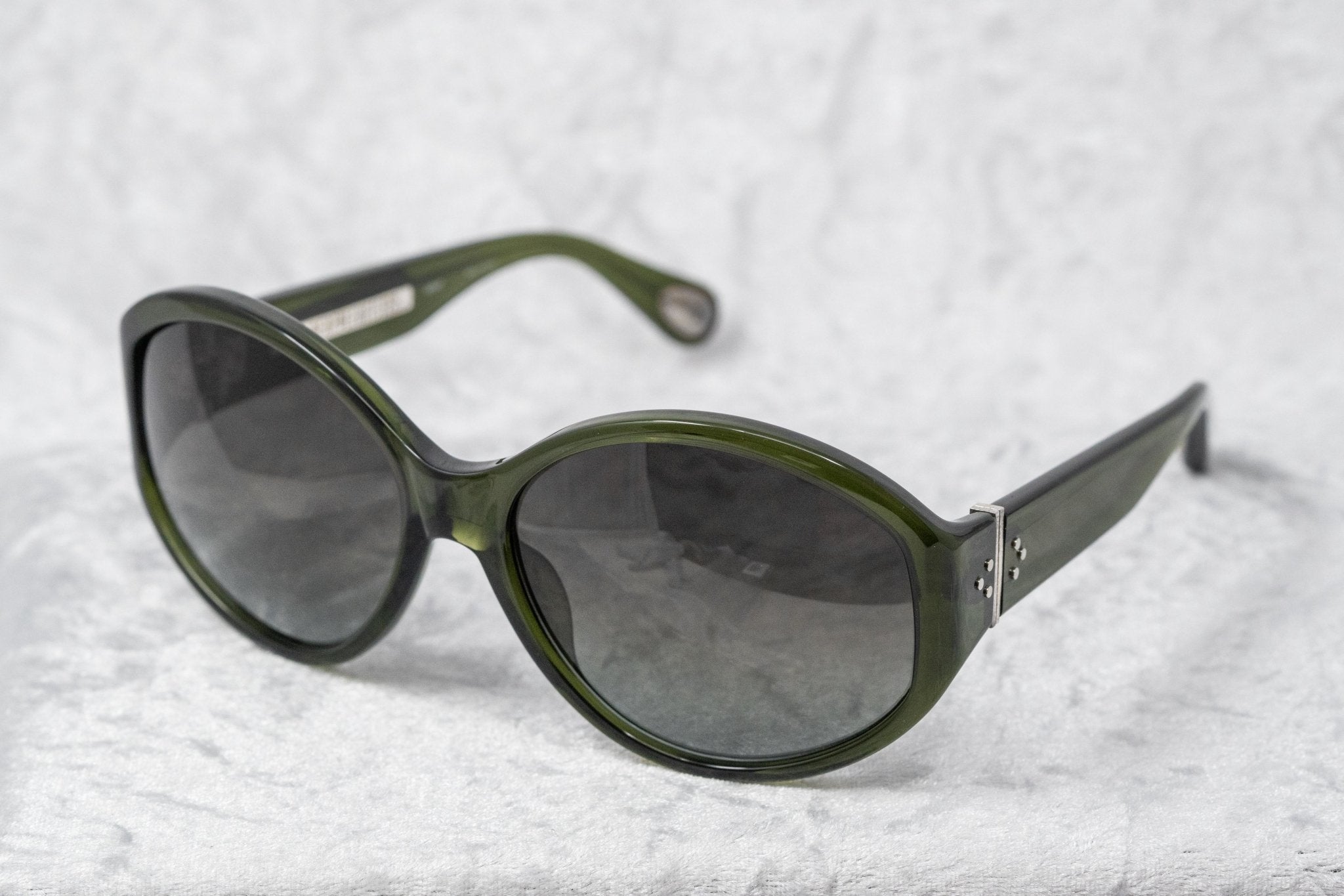 Ann Demeulemeester Ladies Sunglasses Oversized Green
