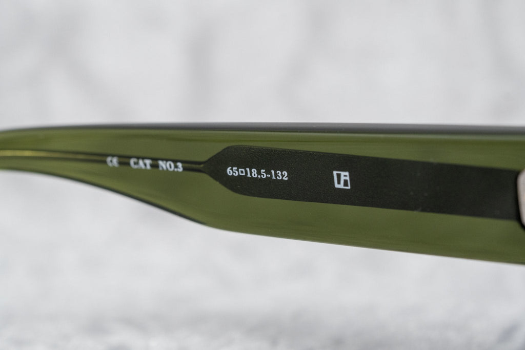 Ann Demeulemeester Ladies Sunglasses Oversized Green