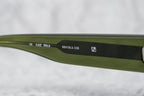 Ann Demeulemeester Ladies Sunglasses Oversized Green