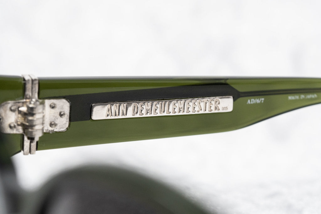 Ann Demeulemeester Ladies Sunglasses Oversized Green