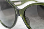 Ann Demeulemeester Ladies Sunglasses Oversized Green