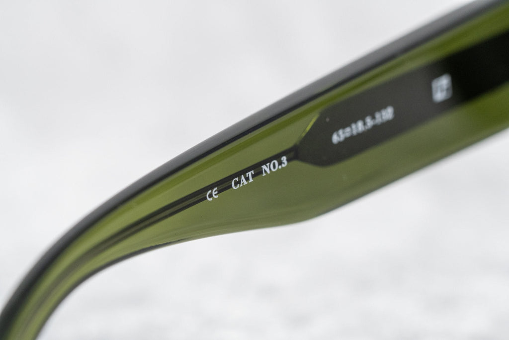 Ann Demeulemeester Ladies Sunglasses Oversized Green